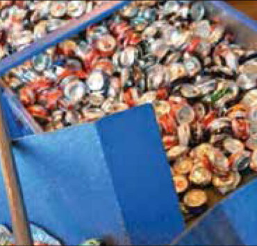 2. Διαλογή από σιδερένια κουτιά που τυχόν βρεθούν.